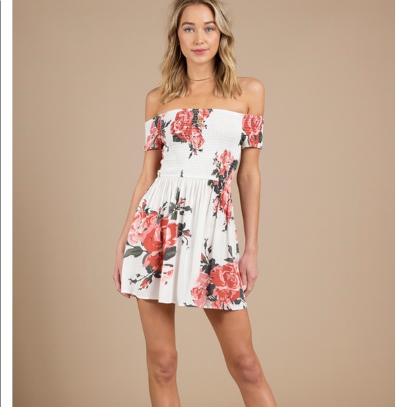 Tobi DARLIN' ROSE PRINT SKATER DRESS - Picture 2 of 10